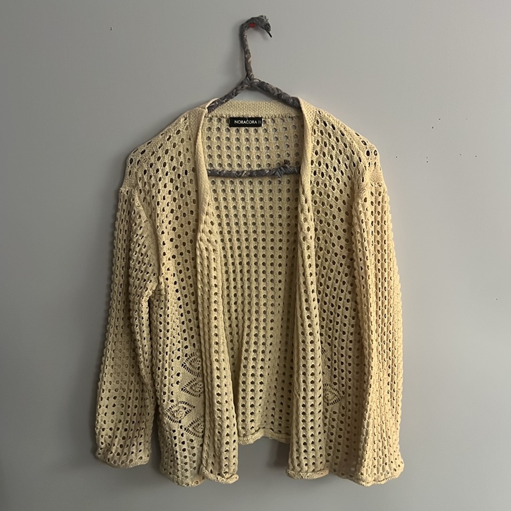 Knit/crochet cardigan